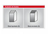 Acabado de biseles-haga clic para ampliar